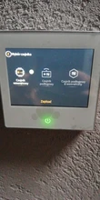 AVATTO-termostato inteligente con WiFi, controlador de temperatura de calefacción con pantalla táctil LED Celsius/fahrenheed, funciona con Alexa y Google Home