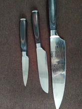 Knives-Set Japanese Stainless-Steel Kitchen Damascus Boning Professional 7CR17 Sharp