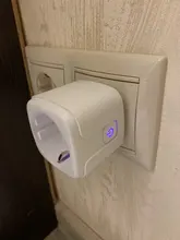 Enchufe inalámbrico inteligente con WiFi, adaptador para Reino Unido, UE, EE. UU., Control remoto por voz, alimentación, Monitor de energía, enchufe temporizador para Alexa y Google Home