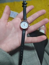 Relojes Retro marrones para mujer, pulsera pequeña de piel, de marca a la moda, 2019