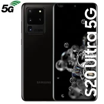 

SMARTPHONE SAMSUNG GALAXY MOBILE S20 ULTRA COSMIC BLACK - 6.9 '/17.5CM - CAM (108 + 48 + 12 + VGA)/40MPX - OC - 128GB - 12GB RAM-5G-