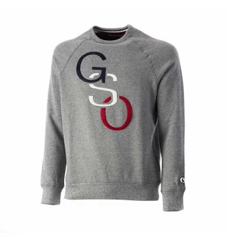 

Sudadera Basic GSO Embroidery Grey Melange 2 EL GANSO