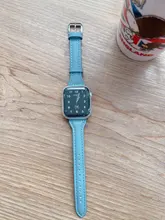 Correa de cuero para Apple Watch, banda de 42MM, 38MM, 40mm y 44mm para iWatch, hebilla deportiva series 1, 2, 3, 4, 5, 6 se, gran oferta