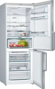 

BOSCH REFRIGERATOR KGN46AI3P COMBI 186x70 INOX TO ++