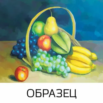 

Canvas on cardboard brauberg art "classic", with the contour "fruit" primed, fine Grain 30x40 cm