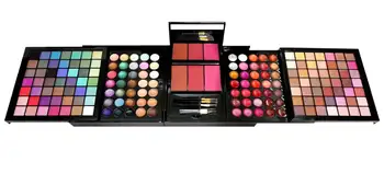 

set of cosmetics posh set for make-up artist set of cosmetics for professional makeup eyeshadow palette blush set concealer set lipstick set