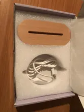 Night-Light Wooden-Base Christmas-Gift Photo-Customized Wedding DIY Holiday for USB 3D