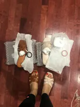 DONLEE-Zapatillas de marca QUEEN para mujer, zapatos planos casuales con punta abierta, sandalias de esparcimiento, Chanclas de playa para mujer, talla grande 41