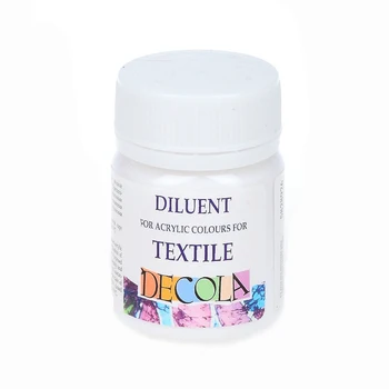 

Dilute for paints on fabric DeCola bottle 50 ml