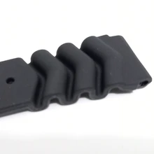 Correa de silicona deportiva para hombre, banda de reloj de goma impermeable de 18mm, 20mm y 22mm, accesorios de reloj para Seiko