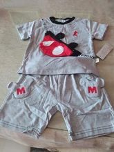 Nuevo verano ropa de bebé traje de niños moda niños niñas de dibujos animados camiseta pantalones cortos 2 unids/set niño ropa Casual niños chándales