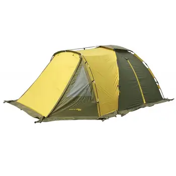 

Tourist tent automatic Rover luxe, color: khaki/Yellow-mustard (m-xm-059) Maverick