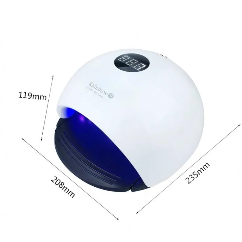 Лампа для маникюра UV/LED Rainbow 9, 48W