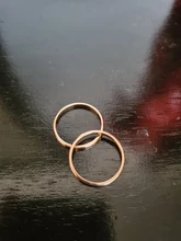 Ramos 2mm titanium acero tricolor anillo de combinación simple liso anillo de moda para una mujer o un hombre regalo de boda