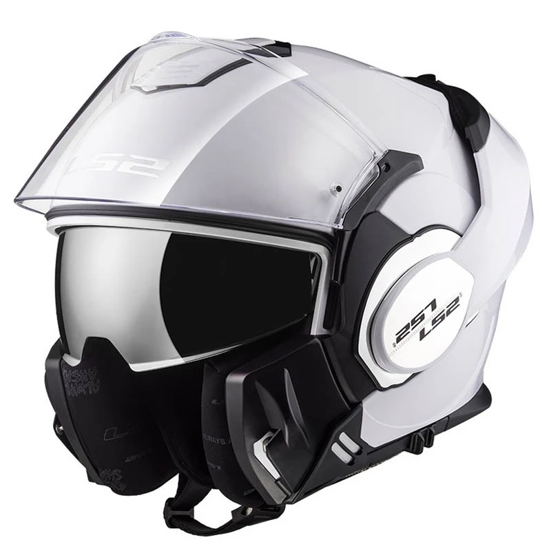 Casco de moto modularCasco LS2 FF399 White|Cascos| -