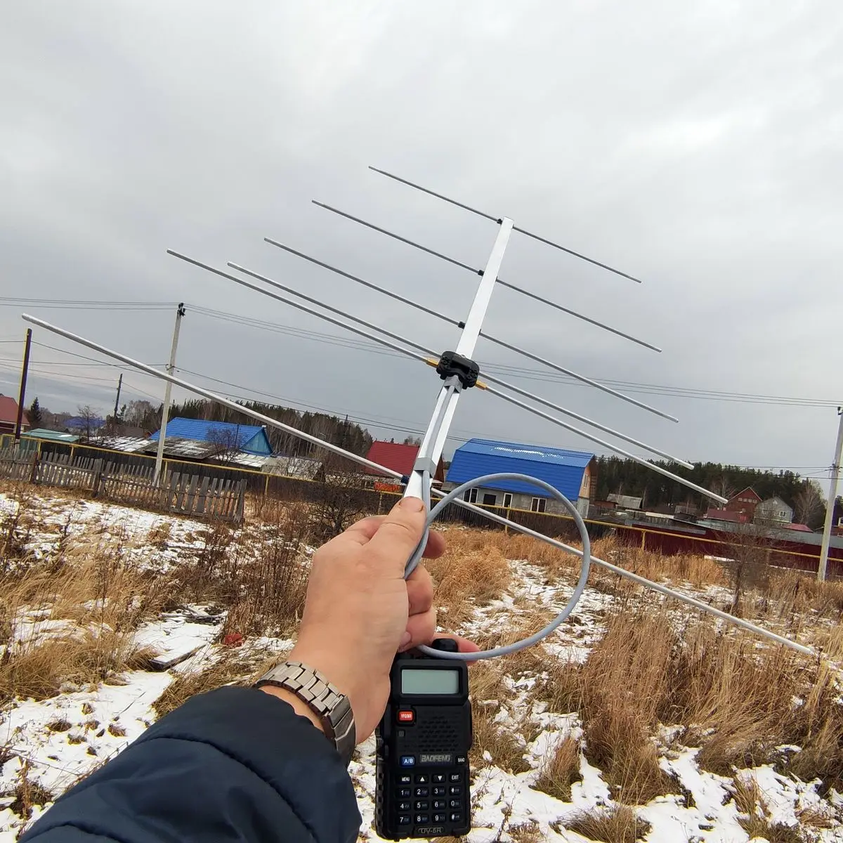 L6 240320 Mhz 6 Element Collapsible Lightweight Portable