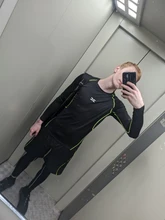 5 unids/set chándal de los hombres gimnasio de compresión de ropa deportiva traje de correr Jogging ropa deportiva de ejercicio medias