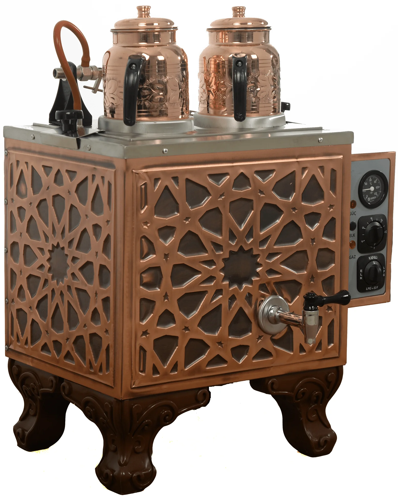 Кутlu | Профессиональная чайная машина Кофемашина Медная Кофеварка чайница для