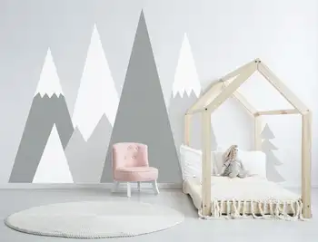 mountain wall stickers nursery
