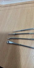 4 unids/set Blackhead Comedone acné grano defecto Extractor de vacío herramienta removedor de la espinilla cuchara para herramienta de cuidado de la piel