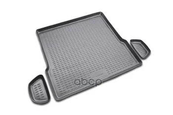 

Mat in the trunk of Renault Logan (I) 2004-2015, CED. With inserts. 3 PCs. (Polyurethane, gray) element art. Nlc.41.05.b10g