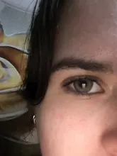 MOONZI Roma gato gris suave lente de contacto pupila pequeña lentes de contacto de color para los ojos anual grados 2 unids/par miopía receta