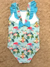 Bañador de unicornio para niña, traje de baño de una pieza, ropa de playa para niña, moda para niña 9069