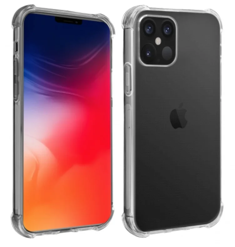 Анти-шок Прозрачный жесткий чехол бампер из искусственной кожи для Apple iPhone 12 Pro (5G)