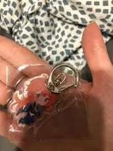 Genshin-llavero con Base acrílica de 11 estilos, Base para llavero, regalo para seguidores, Genshin Impact Zhongli Diluc Venti Paimon