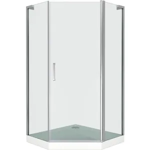 

Shower corner good door Pandora PNT 90x90 transparent, Chrome (Pandora PNT 90х90-c-ch)