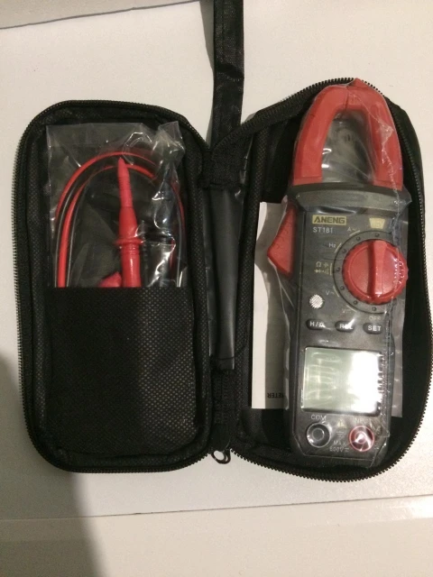 Отзыв о товаре ANENG ST181 токовые клещи DCAC тик ток клещи мультиметр мультиметр с клещами  4000 отсчетов тестер клещи токовые цифровой мультиметр Амперметр Тест напряжения er  усилитель Гц Емкость NCV Ом Тест токоизмеритель клещи от пользователя T***v