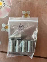 5 Juegos de cierres magnéticos para fabricación de joyas, 3, 4, 6, 7, 8, 10, 12, 14 y 15mm, cordón de cuero, Conector de collar, tapa final, accesorio DIY