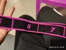 Cinturón elástico de baile latino para mujer y hombre, banda de ejercicio de tirar, banda de resistencia para Yoga y fisicoculturismo