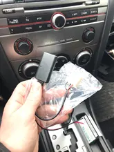 Biurlink-Adaptador de Audio y música para coche, módulo de Radio inalámbrico con Bluetooth, adaptador auxiliar para Mazda 2, 3, 5, 6, MX5, RX8