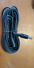 Universal 20ft/6 metros de longitud de Cable de extensión de 10M para la Seguridad Camera DC CCTV 12V adaptador de corriente de CC de 5,5x2,1mm macho