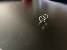 Pendiente de acero inoxidable para mujer, pendiente de Clip para oreja, sin piercing, para cartílago, Punk Rock, 1 unidad