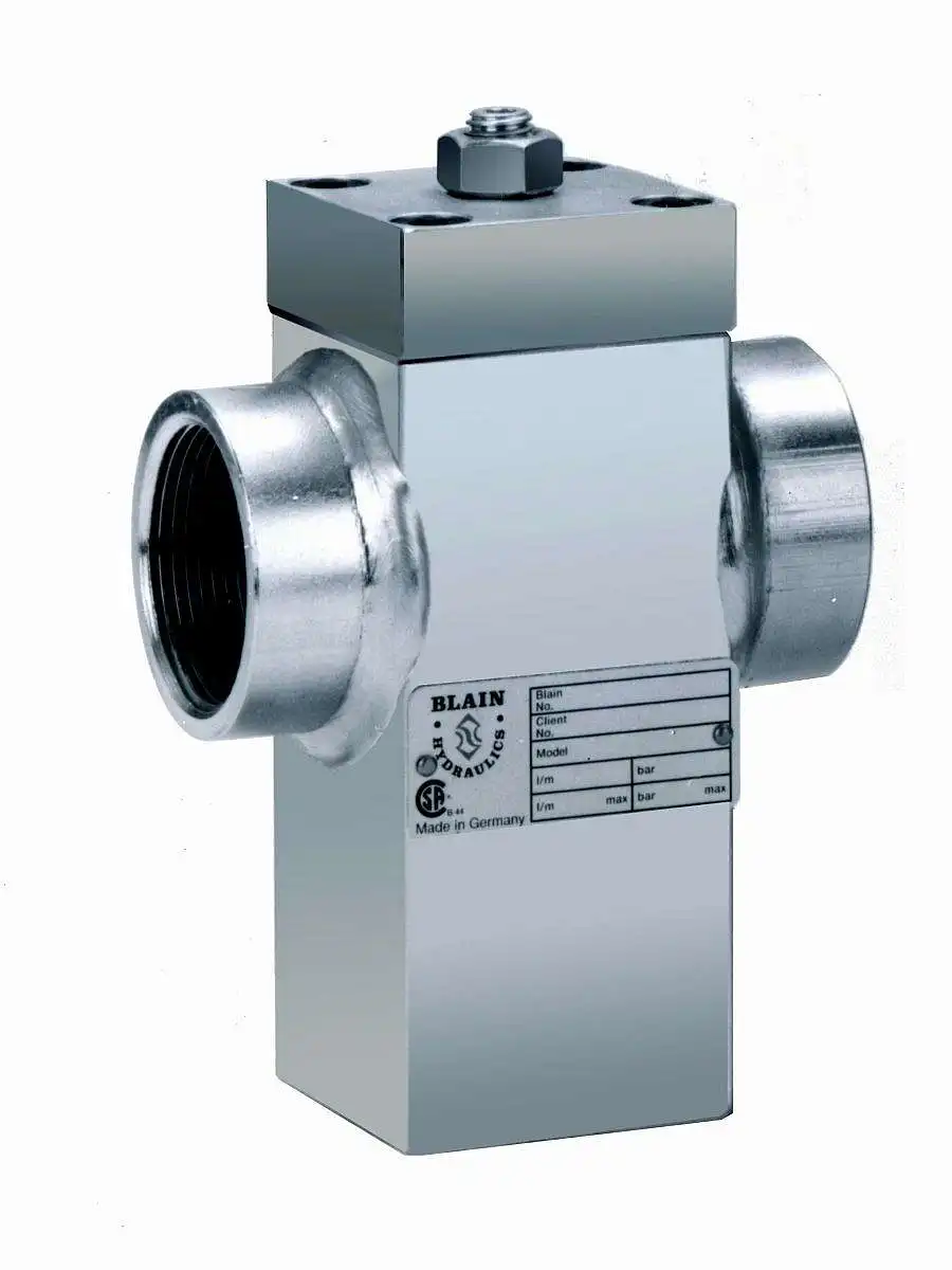 

Blain Hydraulics R10 PIPE RUPTURE PARACHUTE VALVE , ARV 015, 1.5 INC, 100 BAR