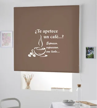 

Blind Iroa with themed corporate/You fancy to cafe! ROLLER BLINDS TRANSLUCENT! (CAFE 100X175)