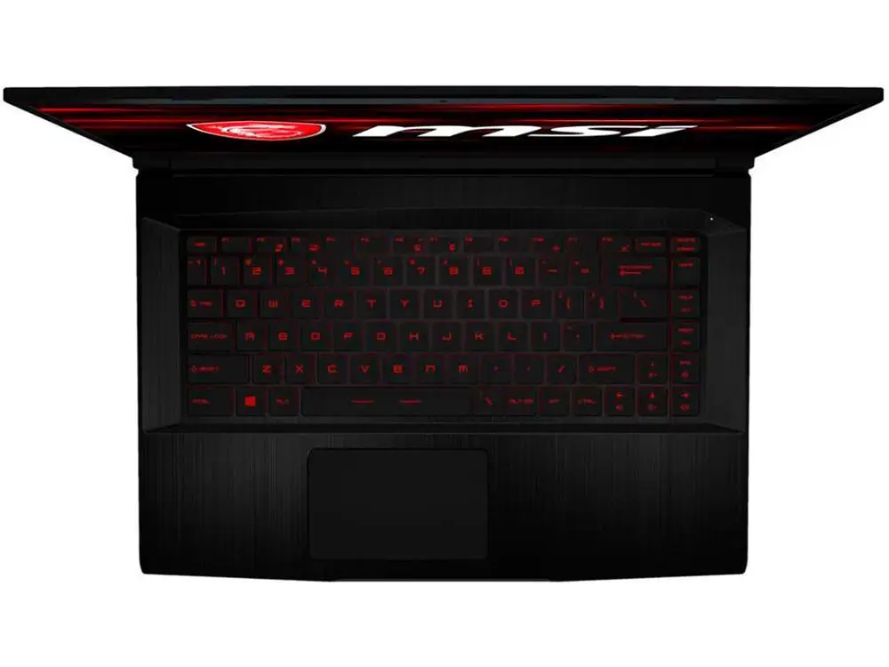 MSI GF63 9RCX 867XRU тонкий i7 9750H 8 ГБ 1 ТБ nV GTX1050Ti MAX Q 4 Гб 15 6 FHD BT Cam Бесплатная DOS Черный 9S7 16R312