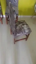 Chair Case Universal Home Removable Restaurant Modern for Party Washable Size-Printed