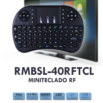 

RF RMBSL-40RFTCL keyboard knob, wireless, Touchpad, side scrolling function, menu, valid multiple devices
