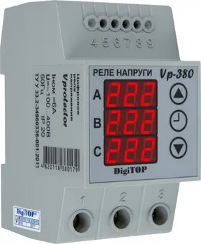 

Three-phase voltage control relay for 6a. Digitop supplier