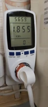 Medidor de potencia Digital de 220V CA EU, medidor de potencia LCD, vatímetro de toma de corriente, medidor de energía Kwh, FR, US, UK, AU, BR, Analizador de potencia de salida
