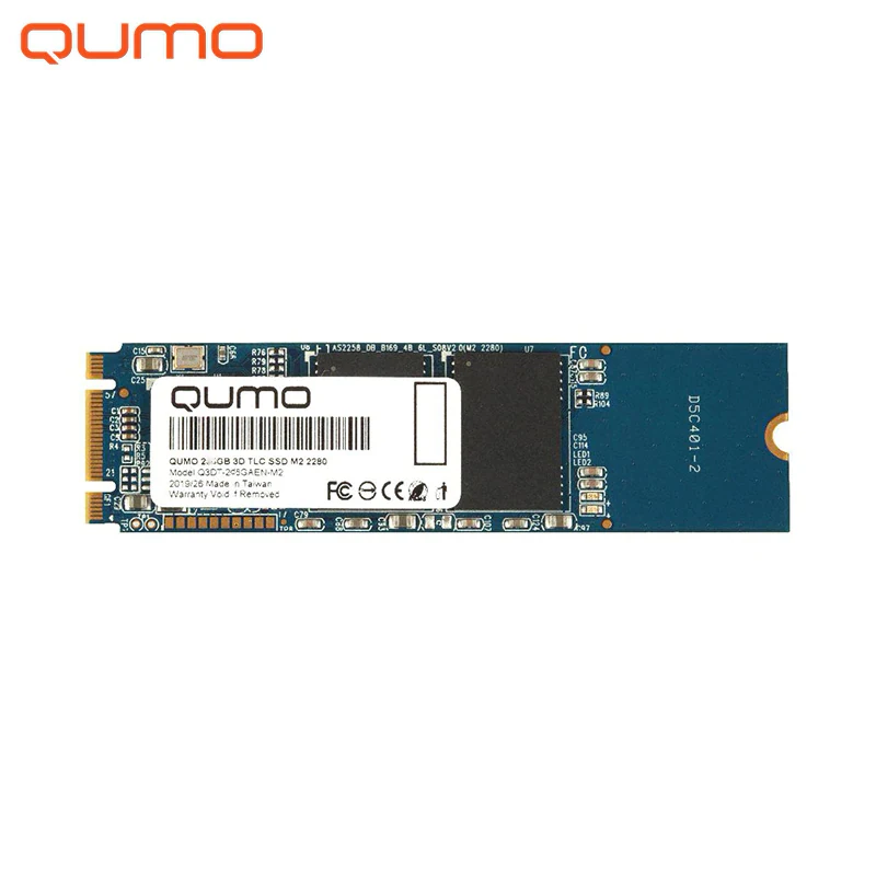 Внутренний накопитель SSD M2 240GB QUMO Novation TLC 3D GAEN|Внутренние твердотельные