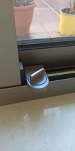 Vanzlife-Pestillo de seguridad ajustable para puertas y ventanas, cerradura de seguridad, seguro antirrobo, tope para ventana móvil