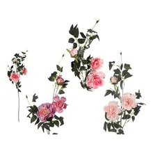 Декоративный цветок пион 114424 BigBuy Home