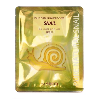 

The SAEM Snail Mask Sheet with муцином snail 20ml