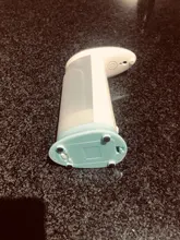 Dispensador de jabón líquido sin contacto, dispositivo automático, manos libres, bomba para baño y cocina, con sensor inteligente, 400ML