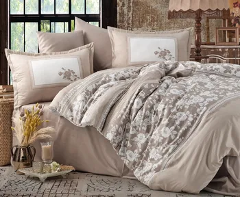 

Double 100% Cotton Satin Fabric Duvet Cover Set