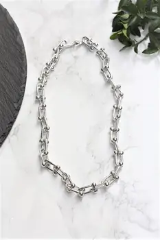 

White WOMEN Bulk Thick Chain Necklace